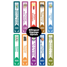Basic Non Fiction Slimline Divider Starter Pack (Maori)