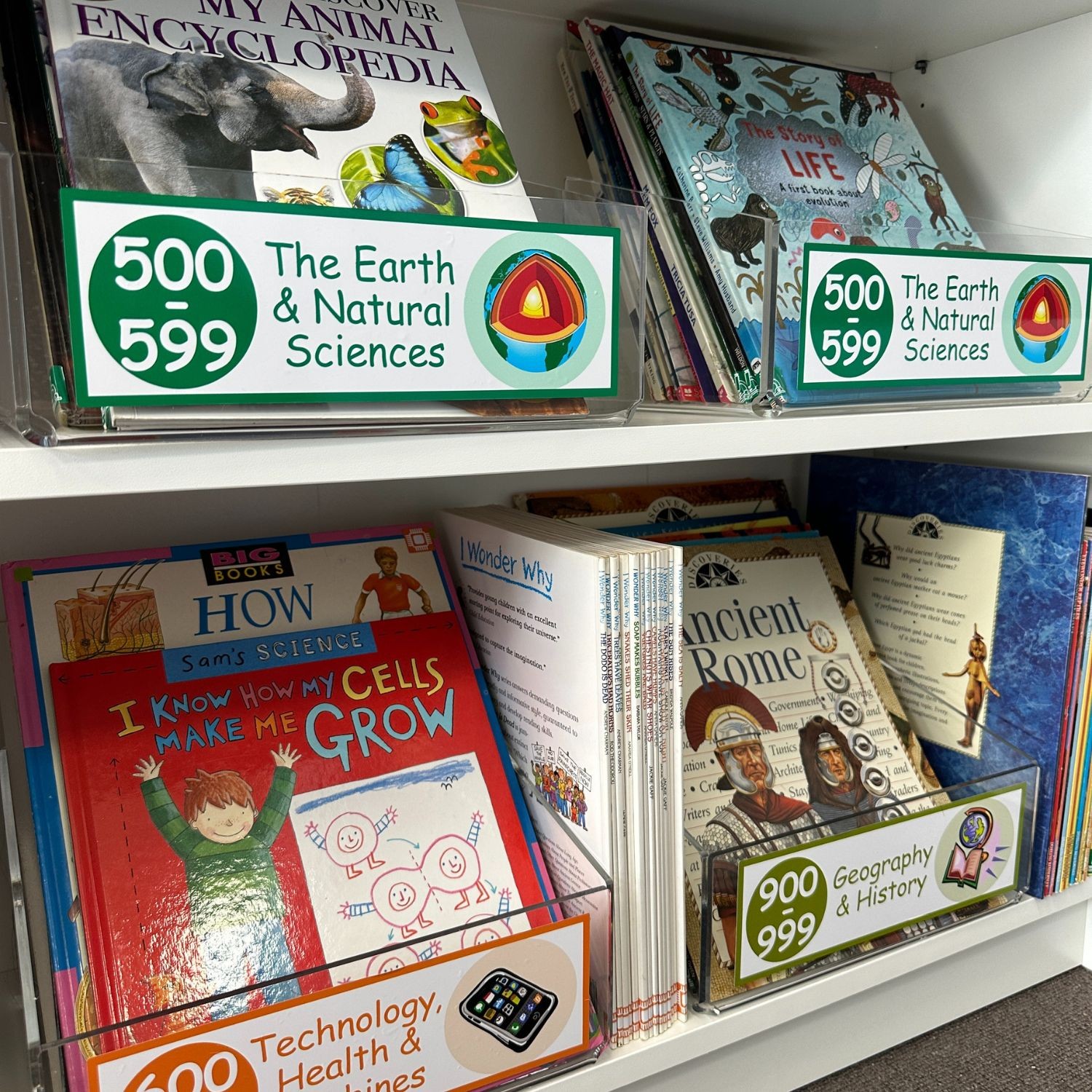 Non Fiction Shelf Highlighters