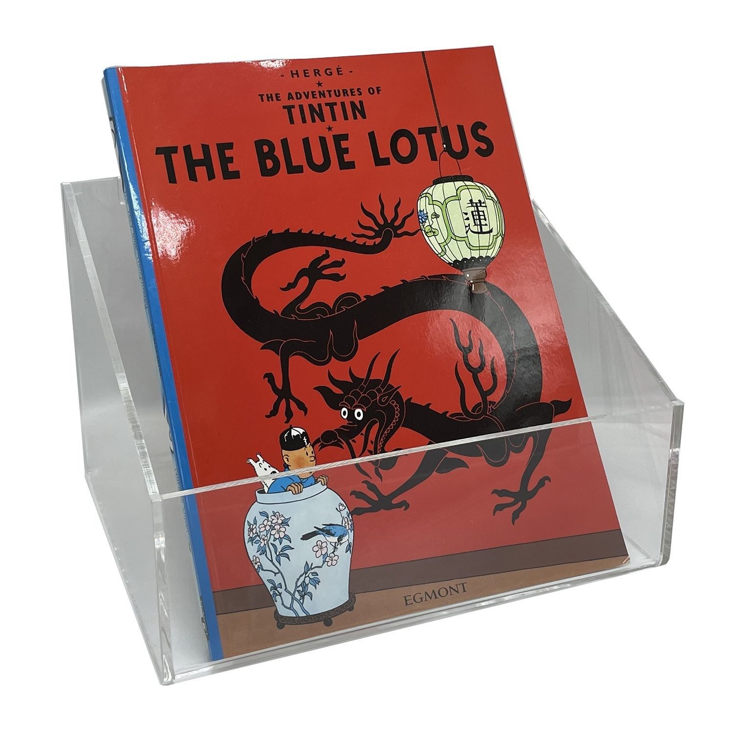 Slatwall Acrylic Book Boxes