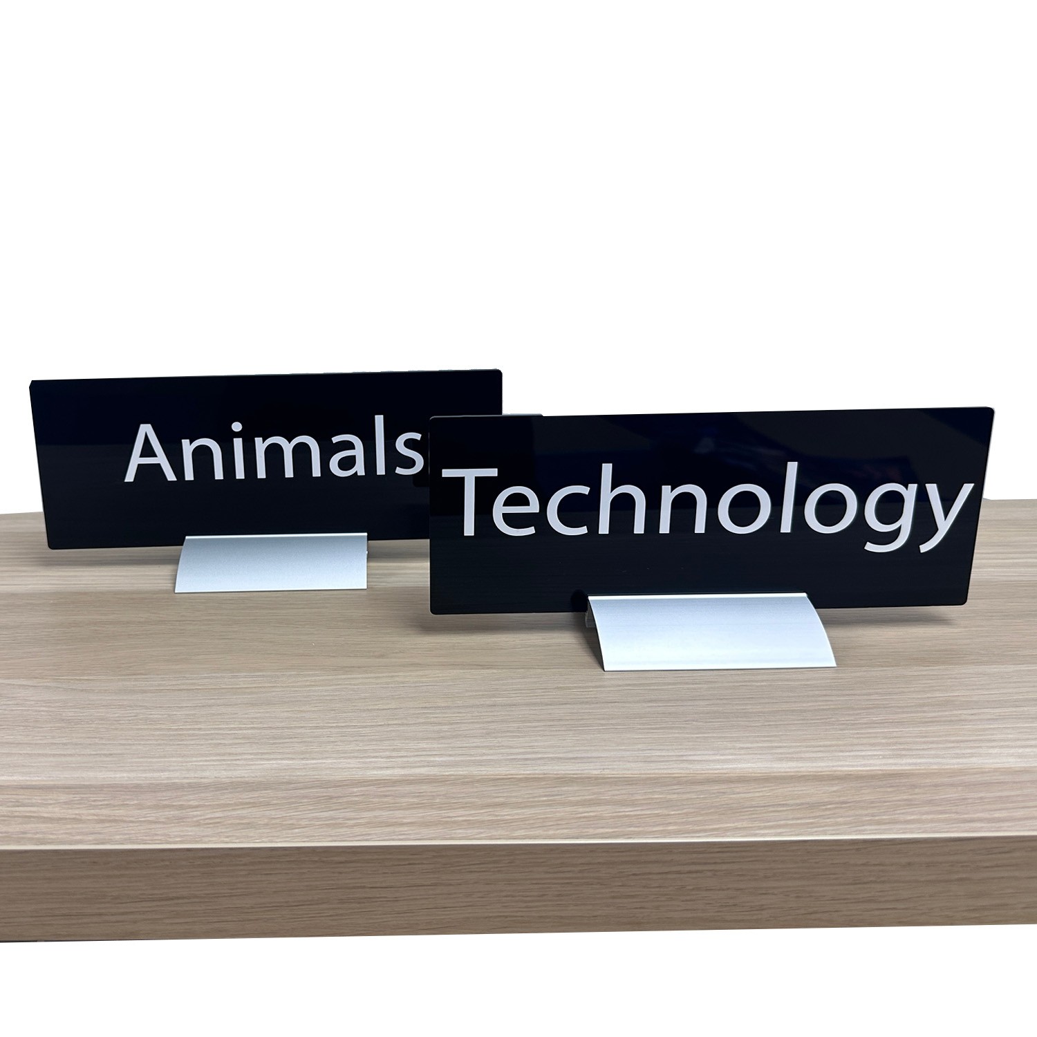 Mini Freestanding Perspex Sign (single-sided)