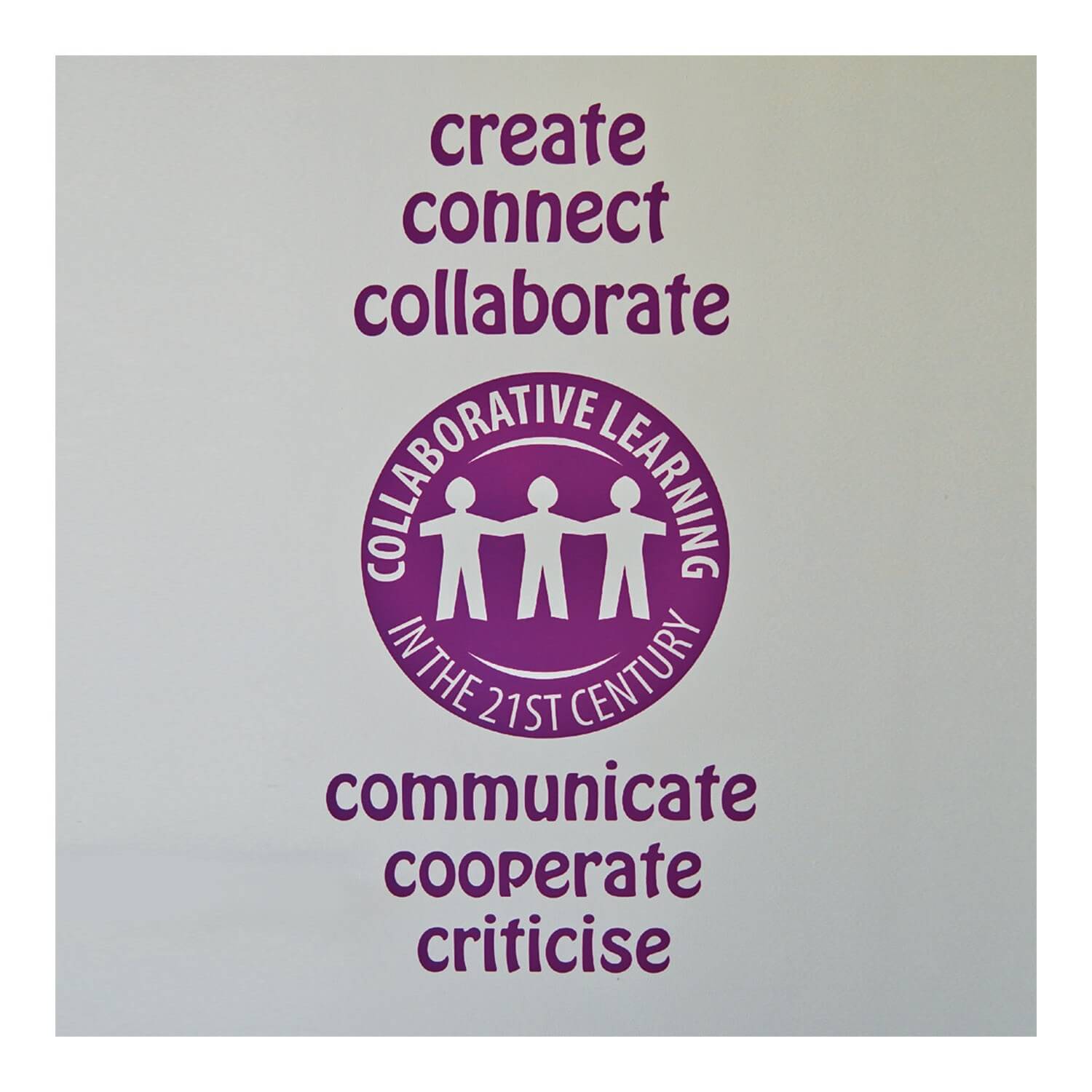 Collaborative Learning Word Wall Vinyl Lettering