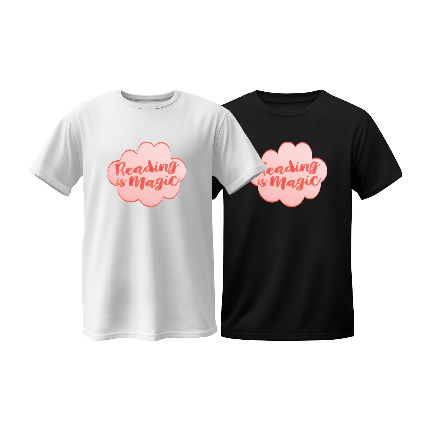 Reading is Magic T-Shirt Senior D2 (Text Only)