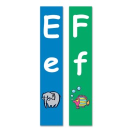 Slim Junior Fiction Sticky Back Signs Design 3