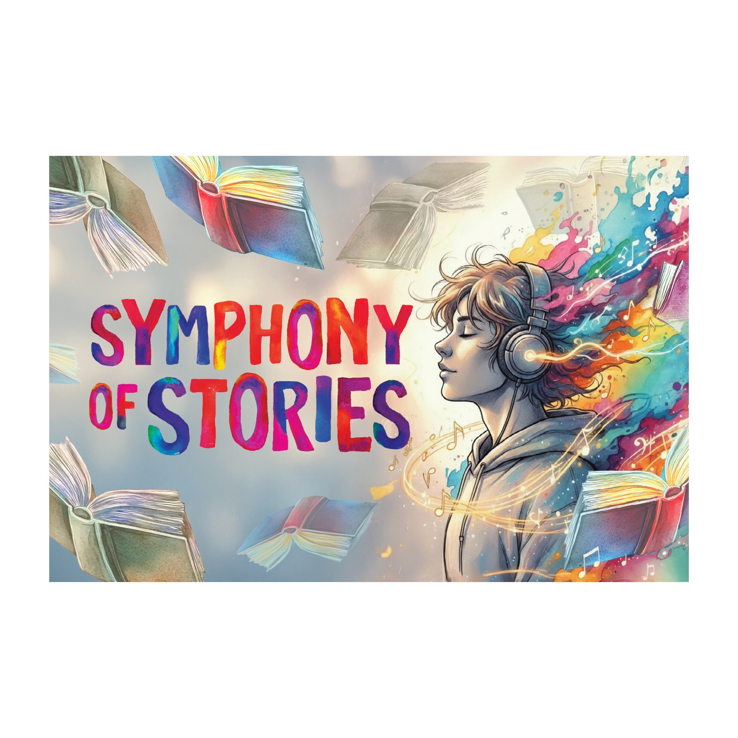 Symphony of Stories Wall Graphic Mural