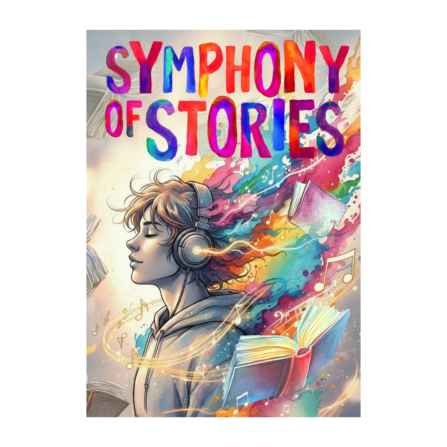 Symphony of Stories Wall Graphic Portrait (Senior)