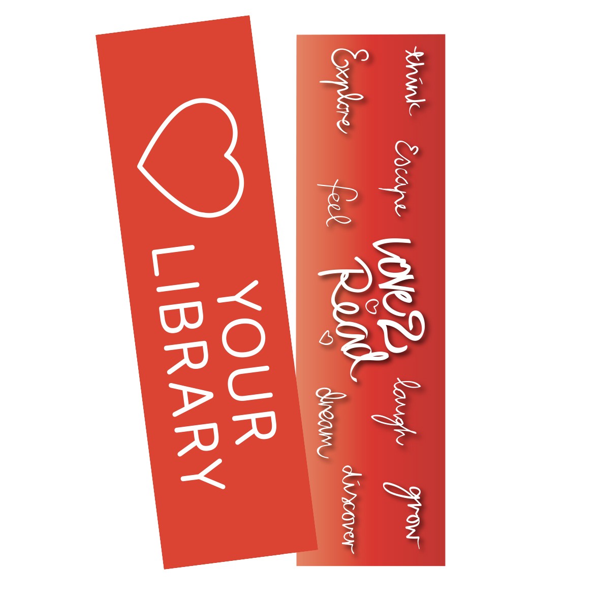 Love Your Library Bookmarks