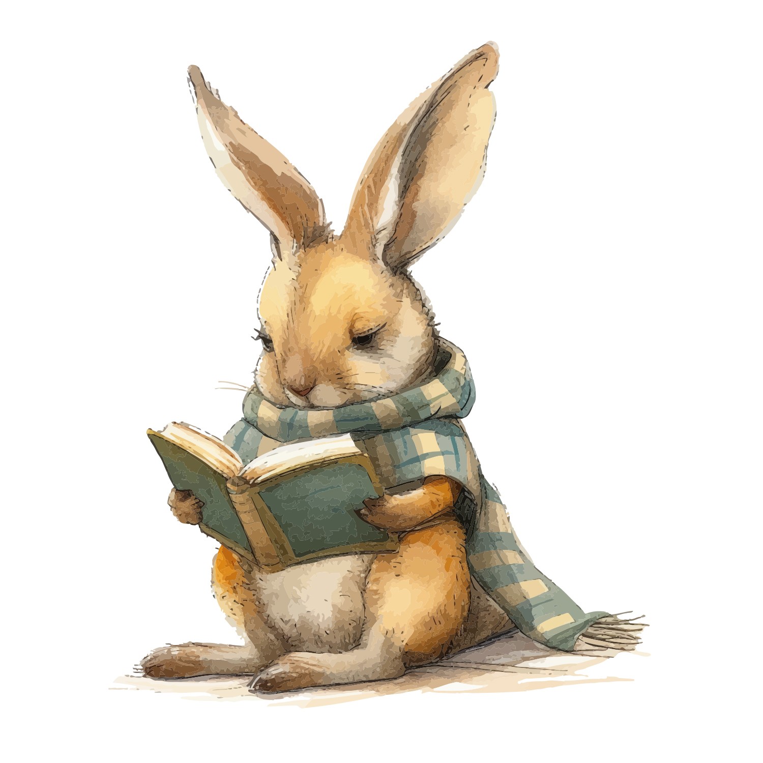 Reading Animals Wall Graphics Set 3