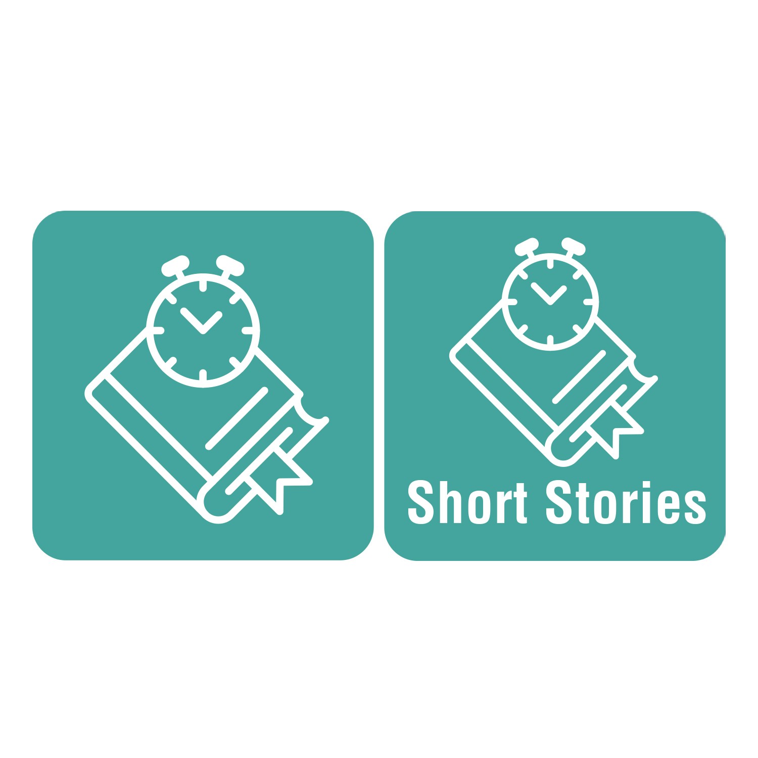 100 Icon Short Stories Spine Labels