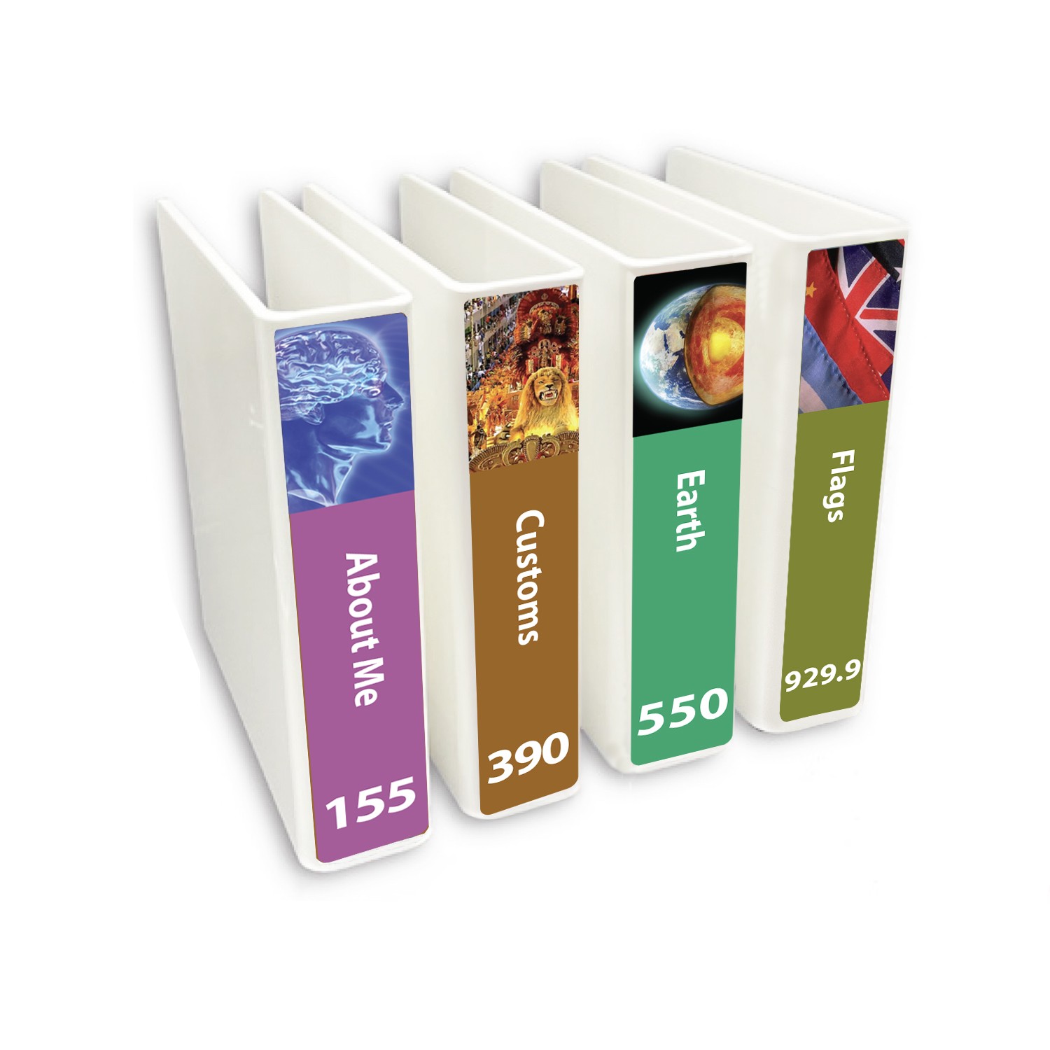 Senior Expanded Non Fiction Slimline Divider Pack Set 3