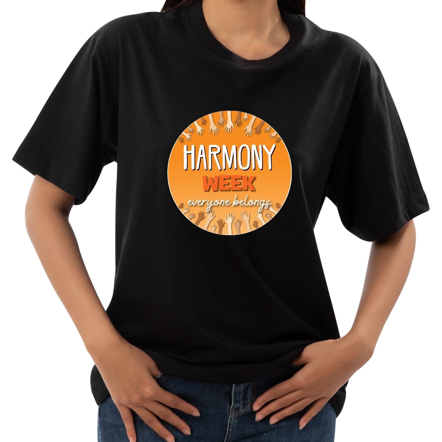 Harmony Week T-Shirt (Graphic Circle)