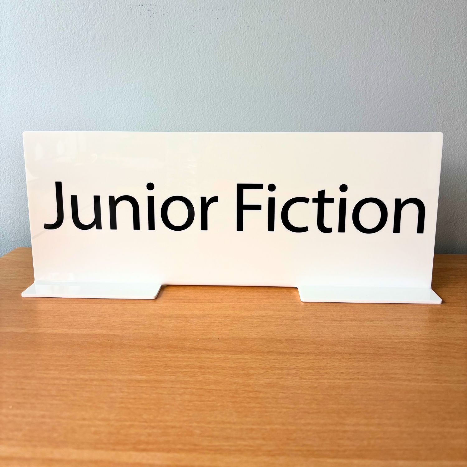 Freestanding Perspex Location Sign