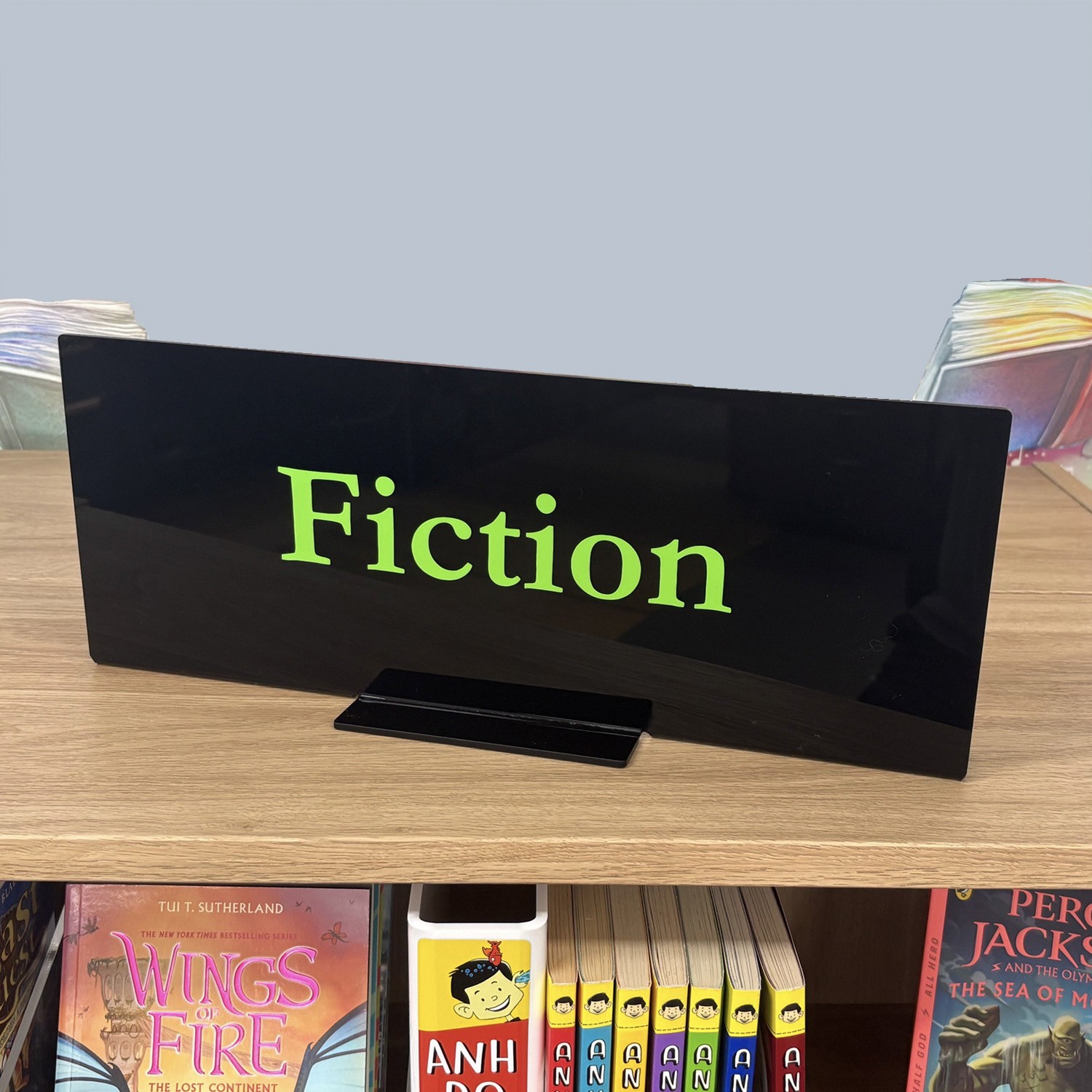 Freestanding Perspex Location Sign