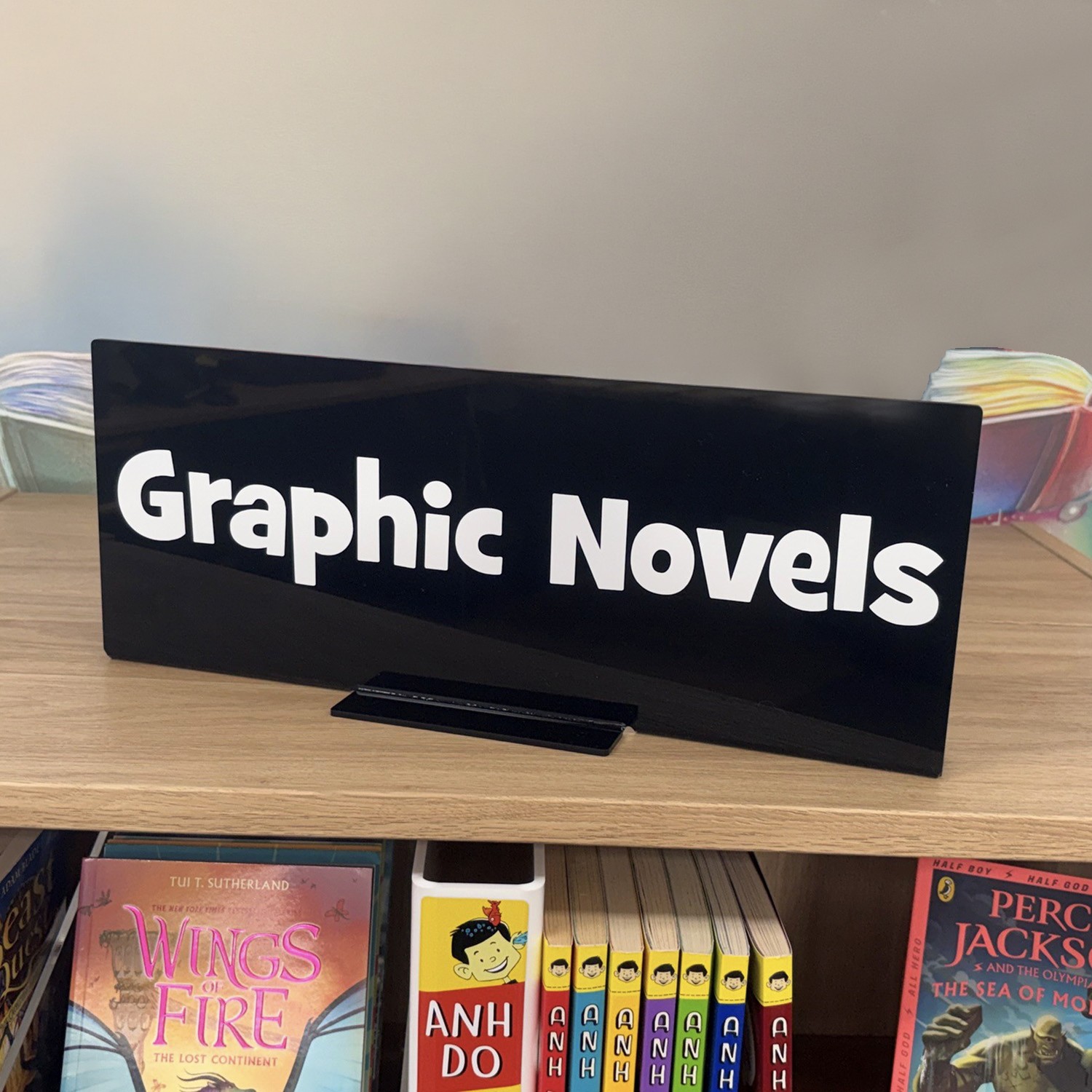 Freestanding Perspex Location Sign