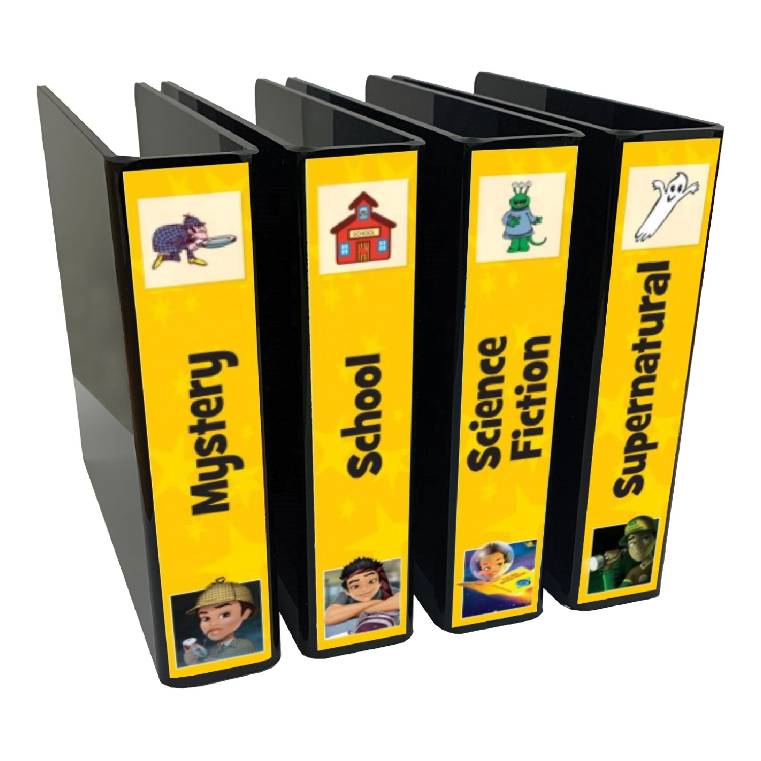 Junior Genre Slimline Starter Pack 250x250mm (Black)