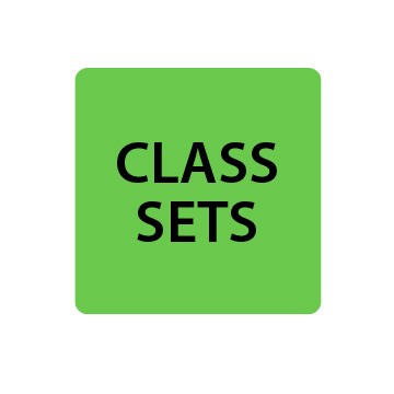 Fluoro Green Class Sets Spine Labels