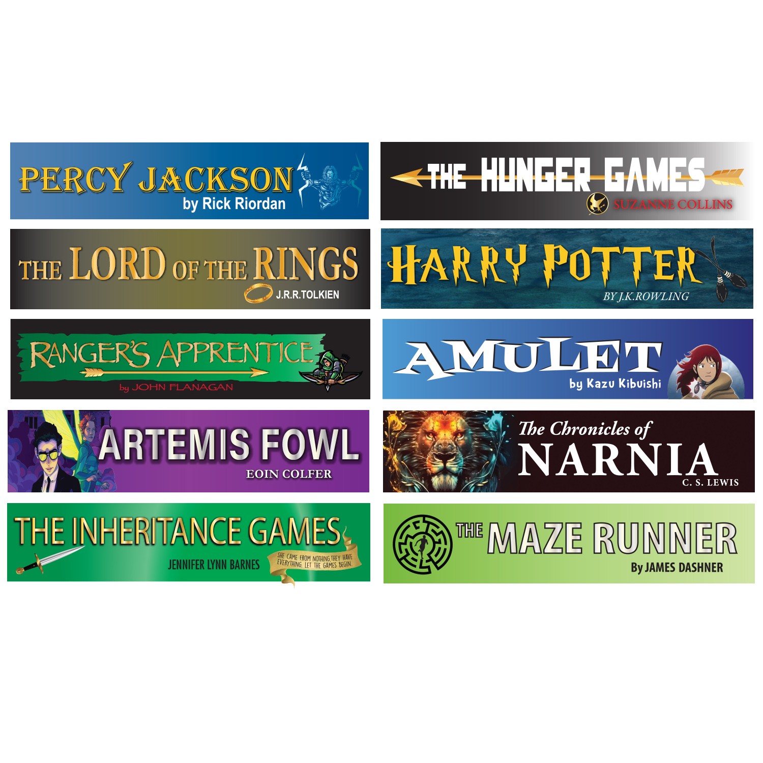 Senior Series Set 1 Front Facing Stickers