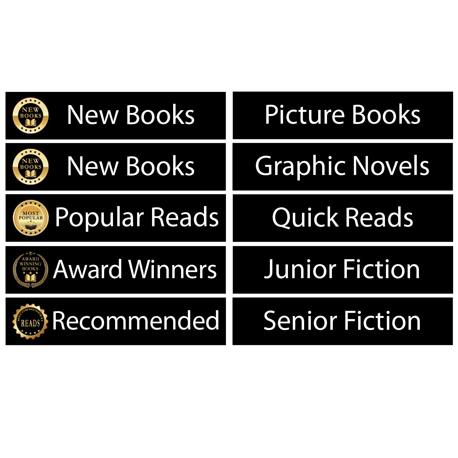 Special Collections Front Facing Stickers