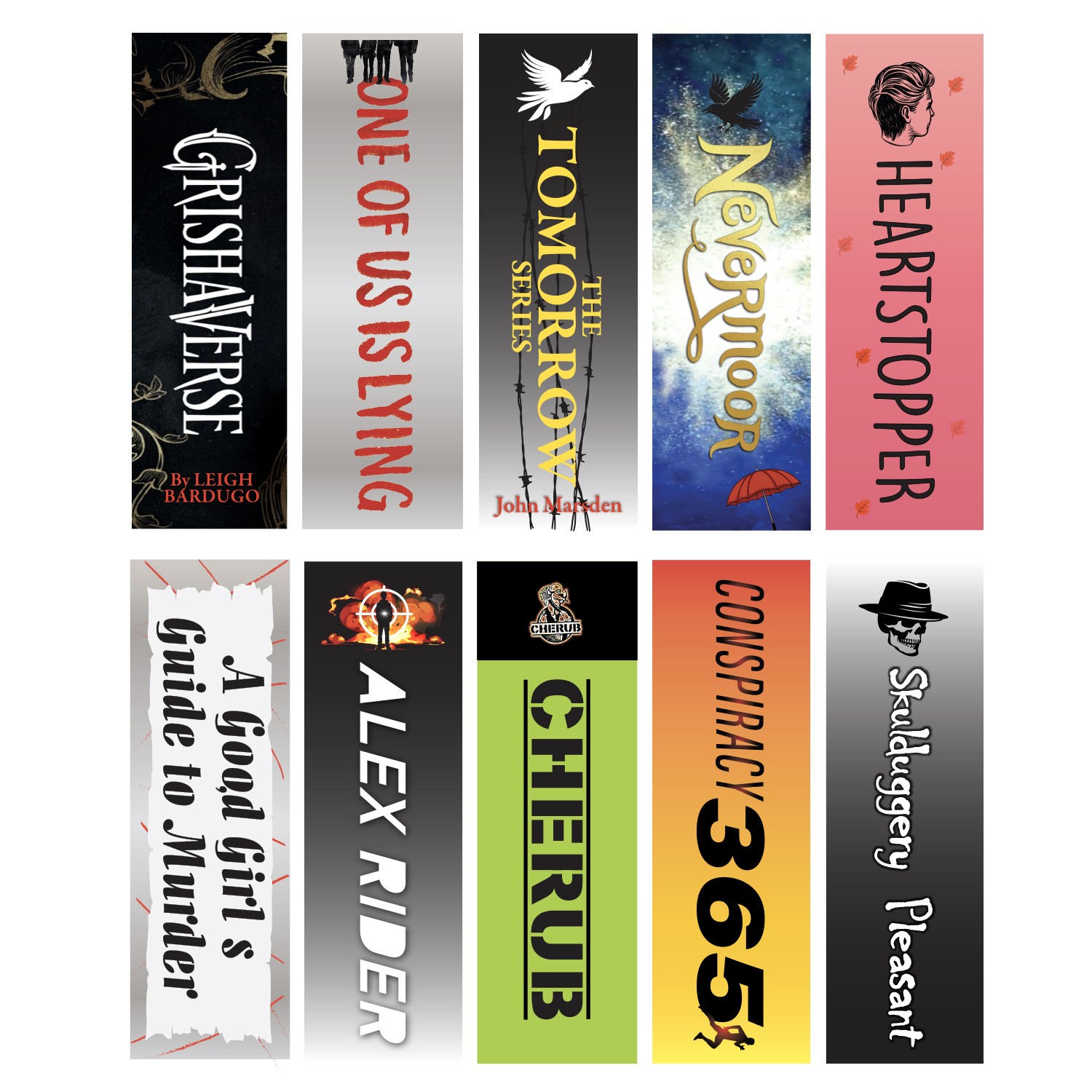 Senior Series Set 2 Acrylic Collection Divider Pack (single-sided)