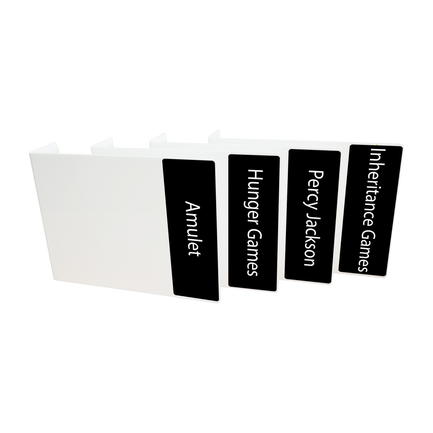 Senior Series Set 1 Text Only Acrylic Collection Divider Pack (single-sided)