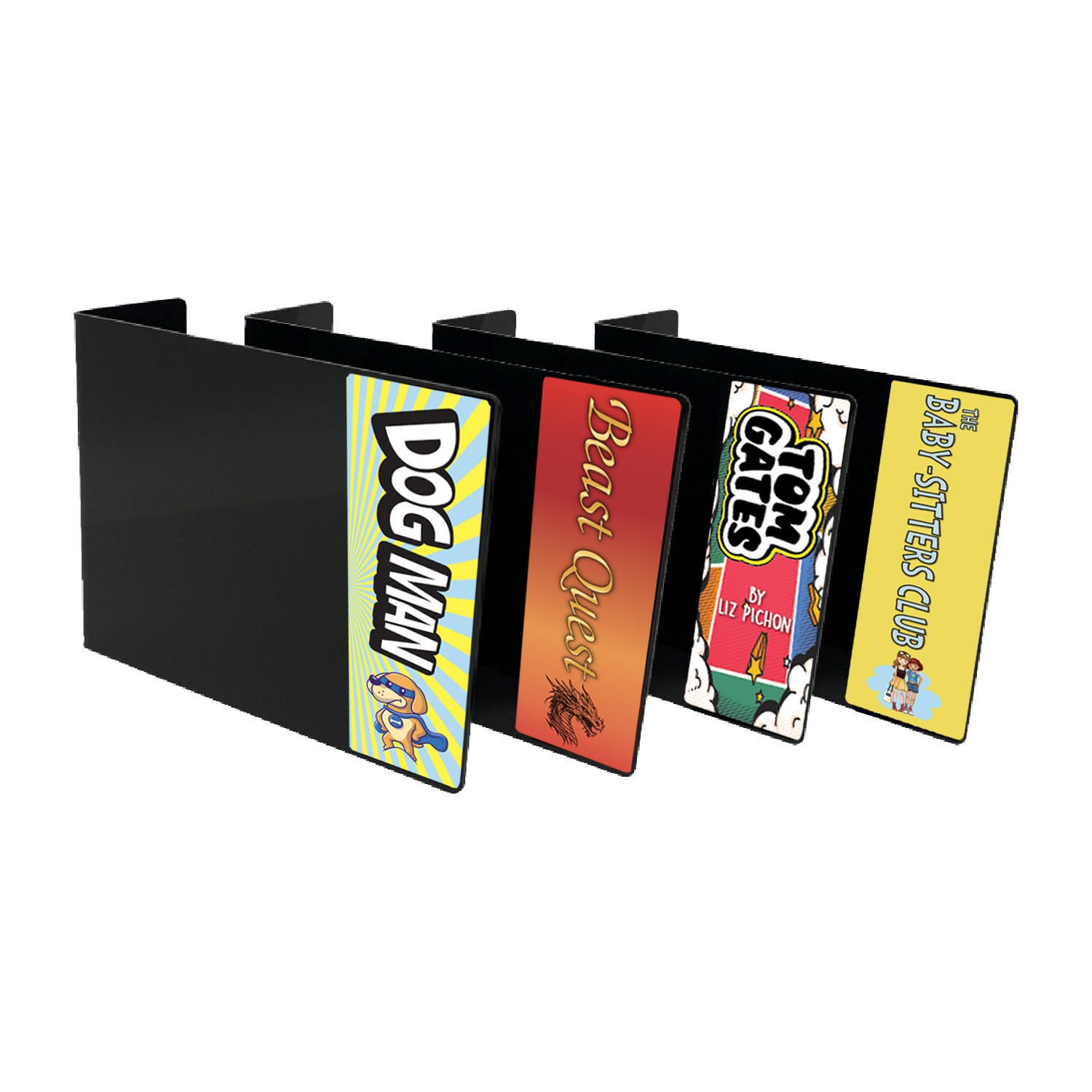 Junior Series Set 2 Acrylic Collection Divider Pack (double-sided) (Black)