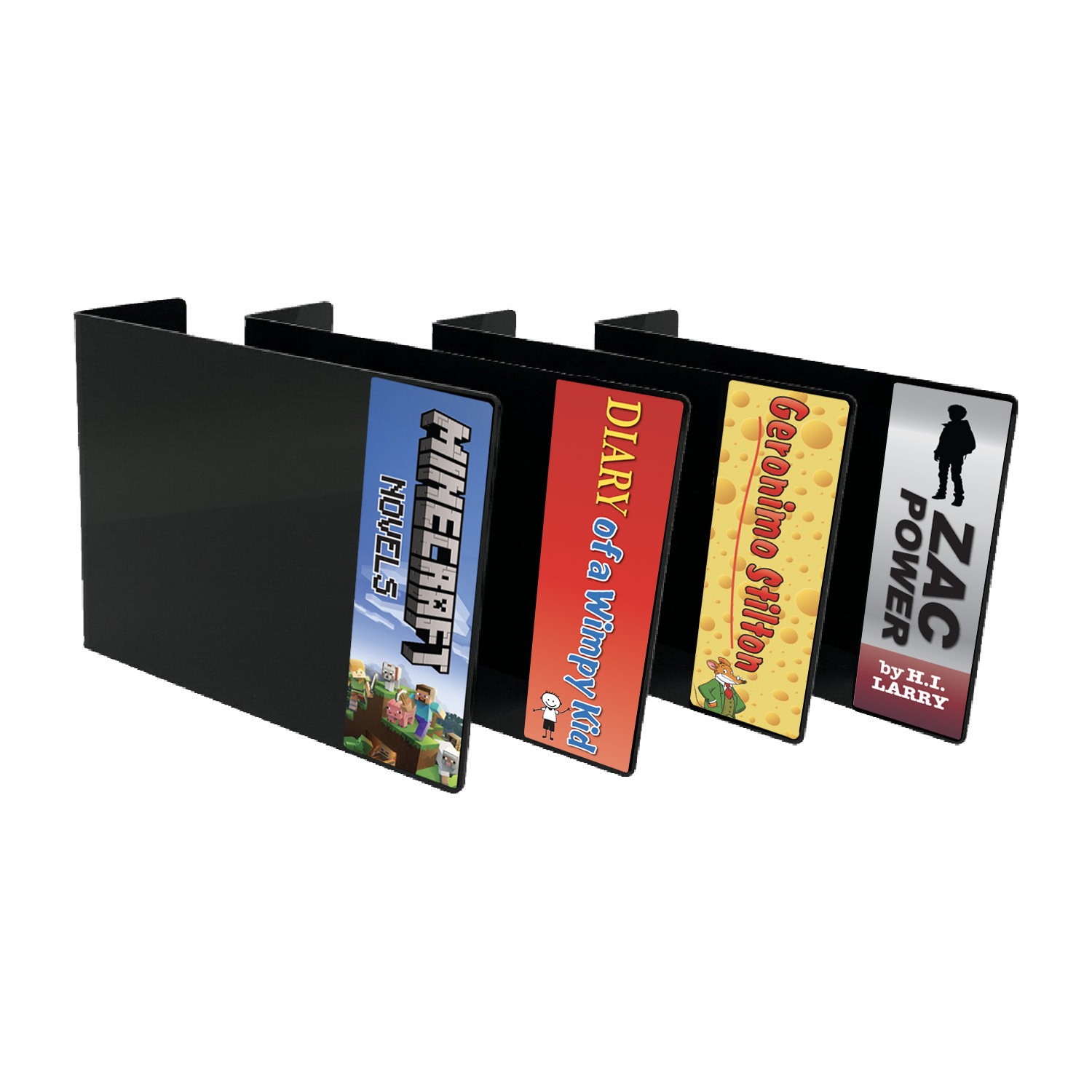Junior Series Set 1 Acrylic Collection Divider Pack (single-sided) (Black)