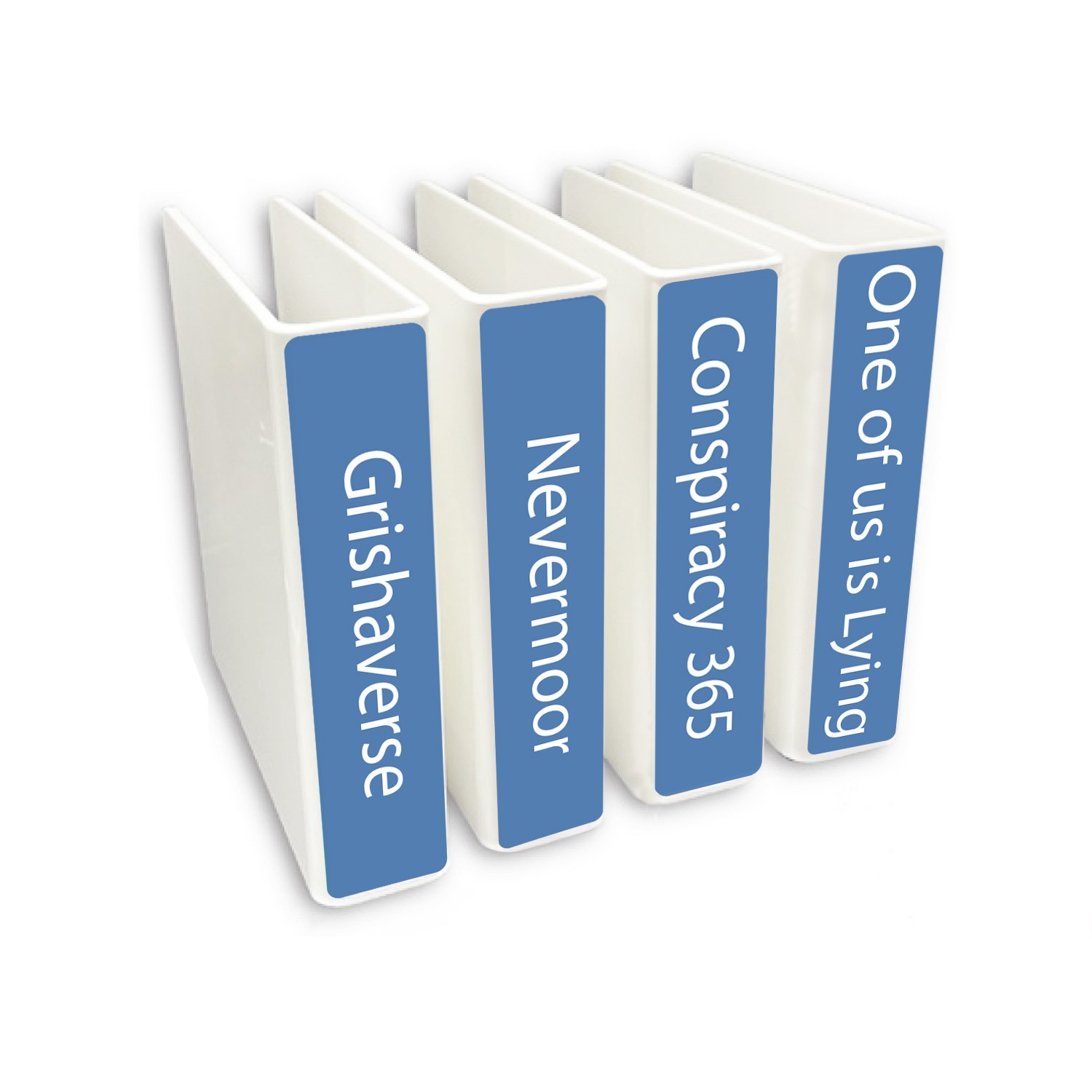Senior Series Set 2 Text Only Slimline Divider Pack 250mm x 250mm