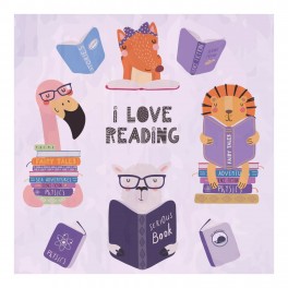 Animals - I Love Reading Wall Graphic Sticker