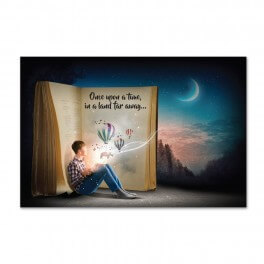 Once Upon a Time Wall Mural (Removable)