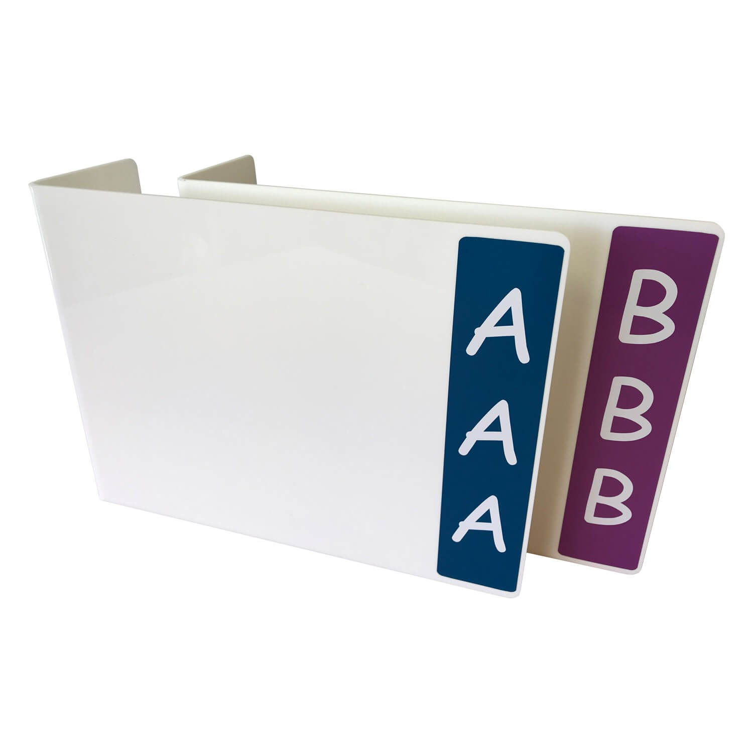 Mini Acrylic Collection Divider (White)