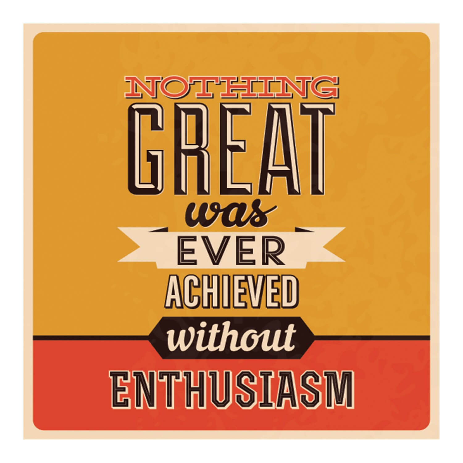 Enthusiasm Wall Graphic Sticker