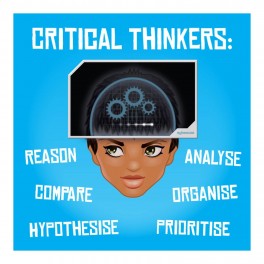 Critical Thinkers Wall Graphic Sticker