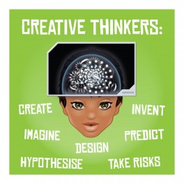 Creative Thinkers Wall Graphic Sticker