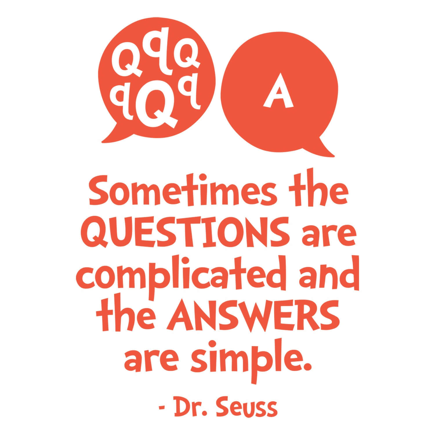 Answers are Simple Vinyl Lettering