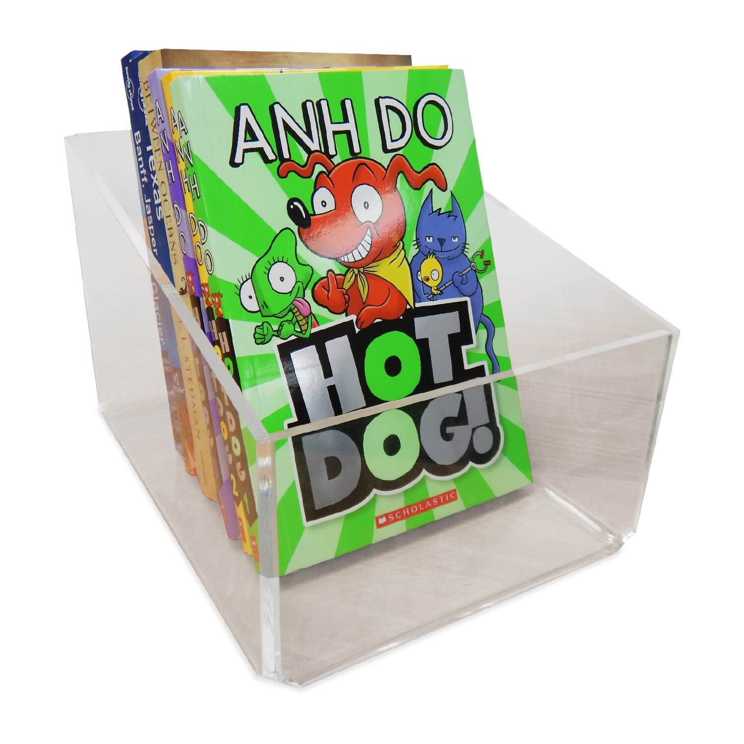 Acrylic Book Storage Box (Small)