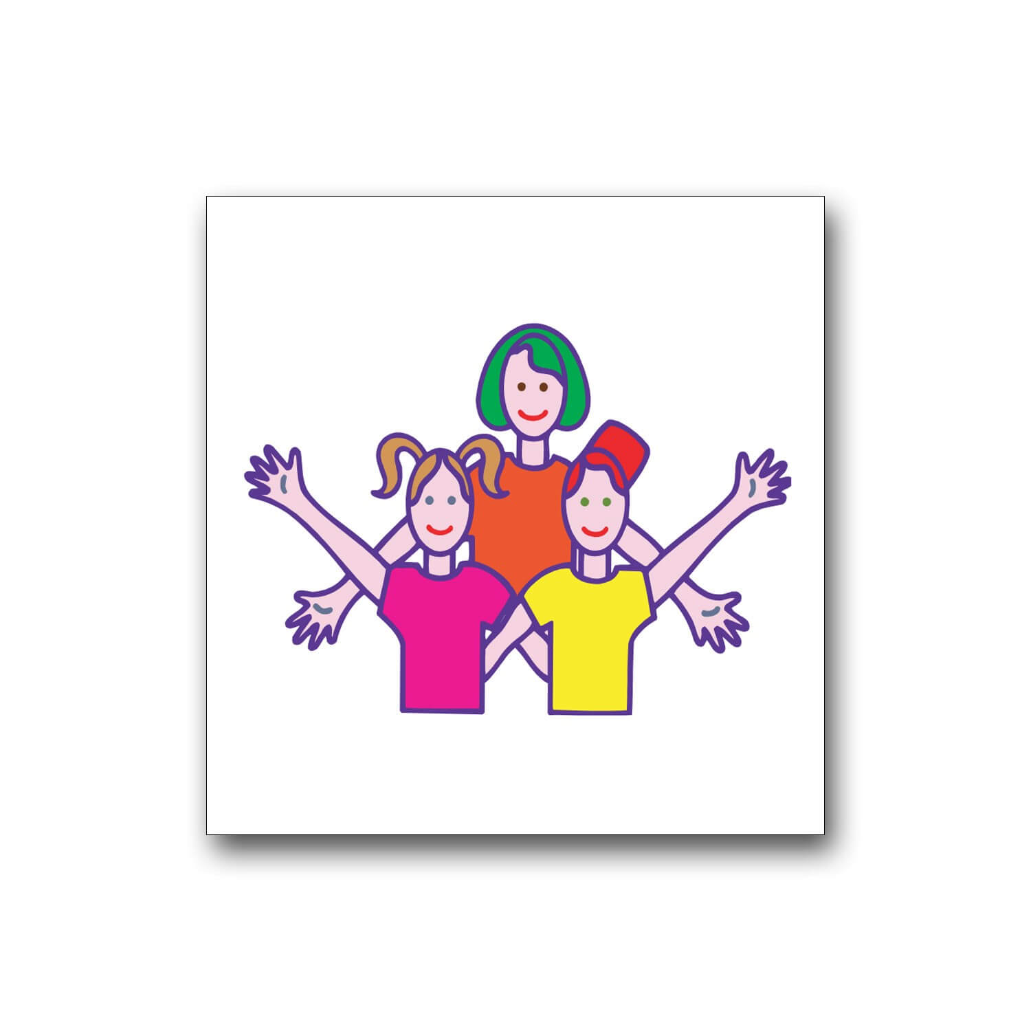 100 Family Spine Labels