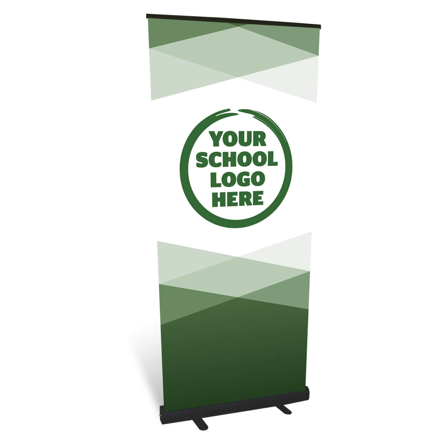 Custom School Logo Roll Up Banner