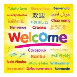 Welcome Junior Wall Graphic Sticker