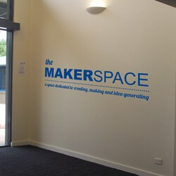 The Makerspace Vinyl Lettering (Small)