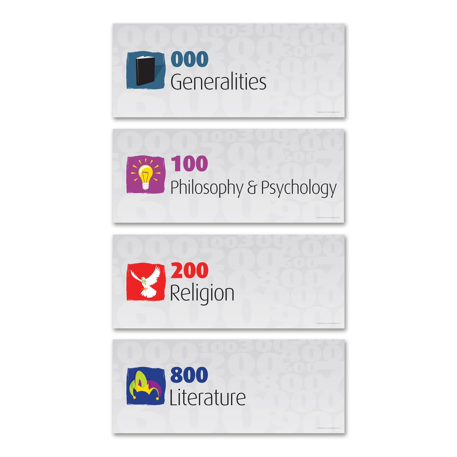 Where is it? Location Signs 600mm x 250mm