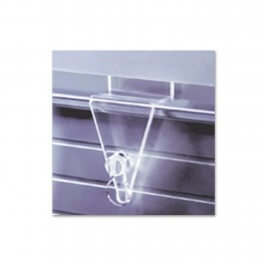 Slat Wall Clip (Clear)