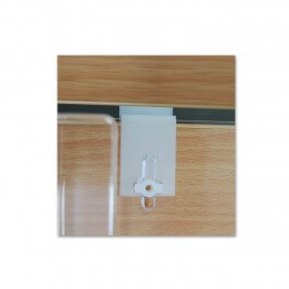 Slat Wall Clip (White)