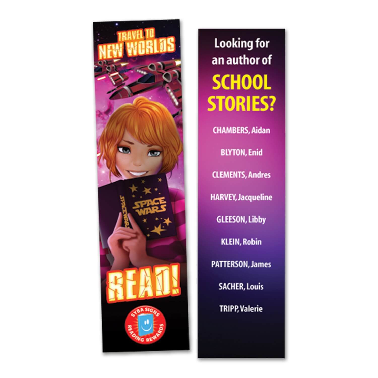 Travel to New Worlds Bookmarks