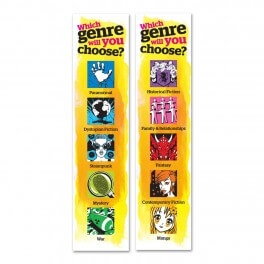 Senior Genre Bookmarks 200