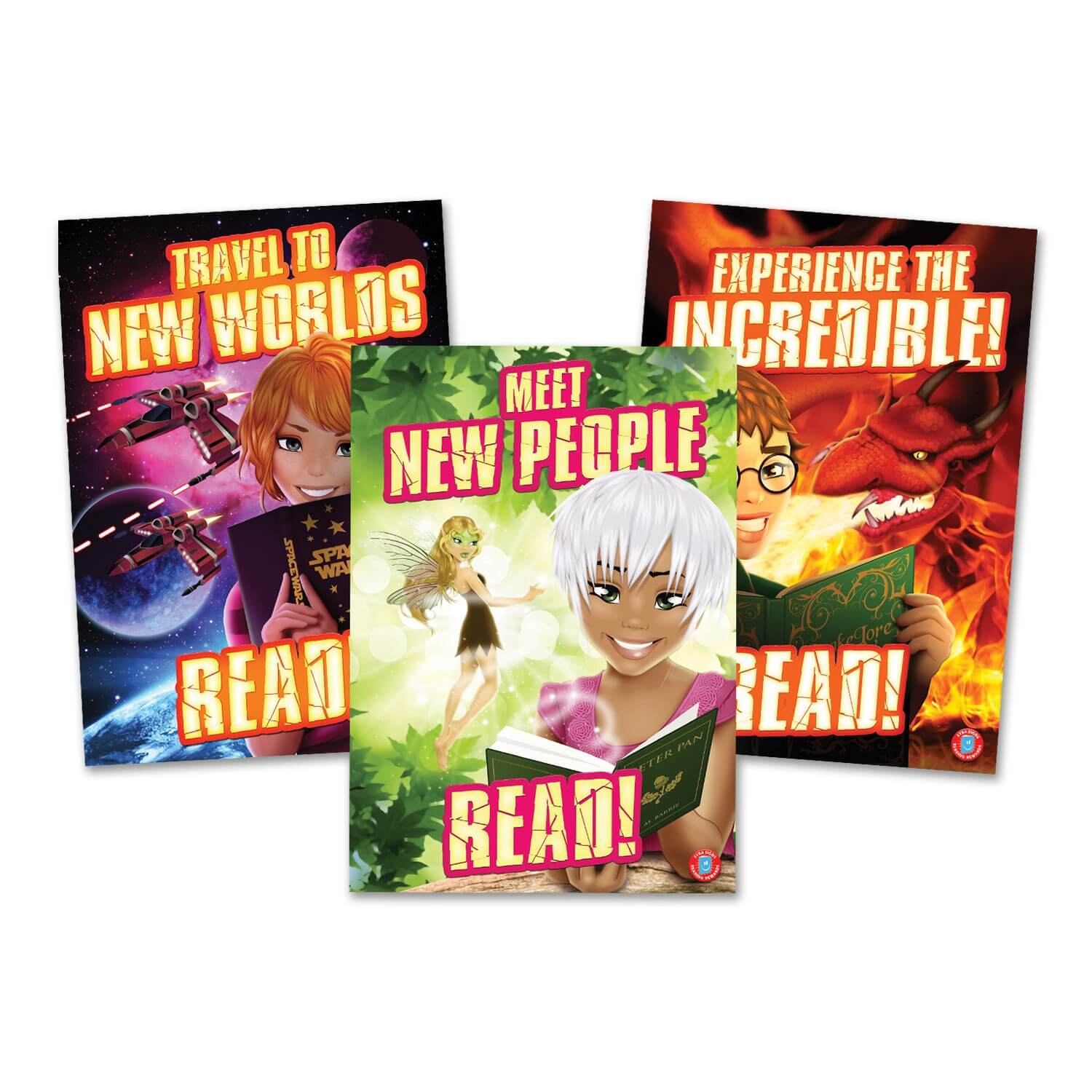 Reading Rewards Posters A2 Set 5