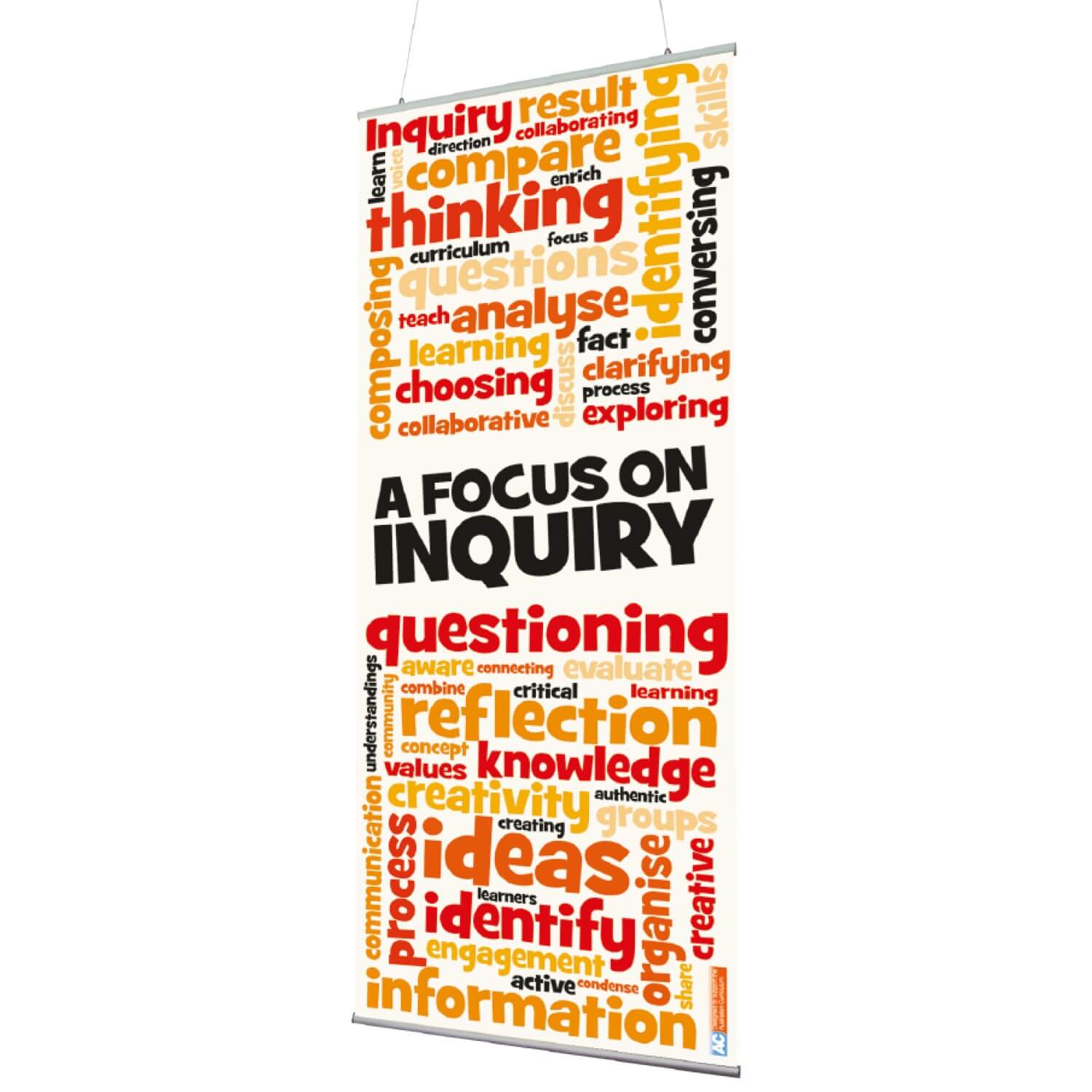 Focus on Inquiry Indoor Banner 720mm x 1440mm & Hanging