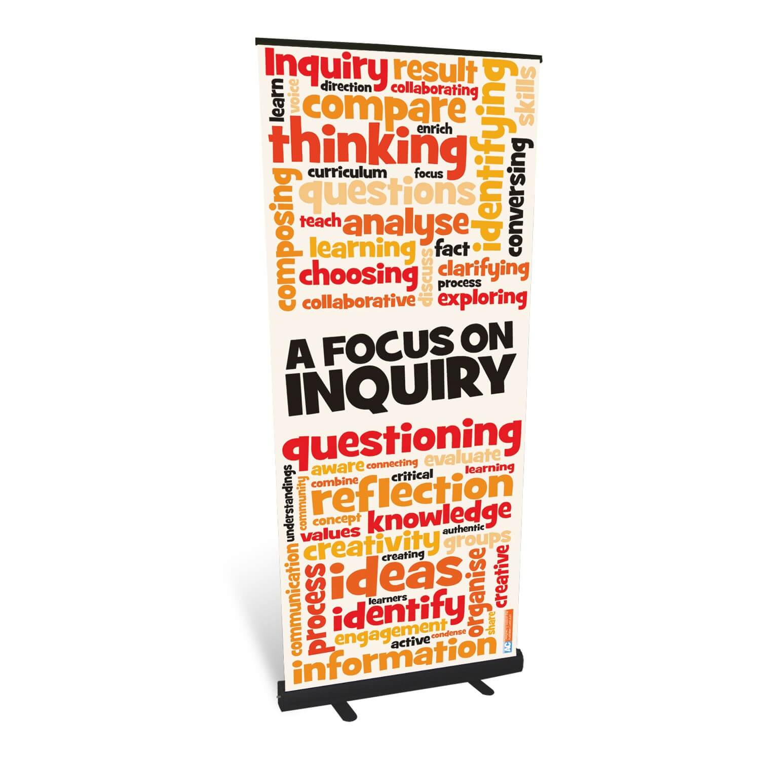 Focus on Inquiry Banner Roll Up Banner