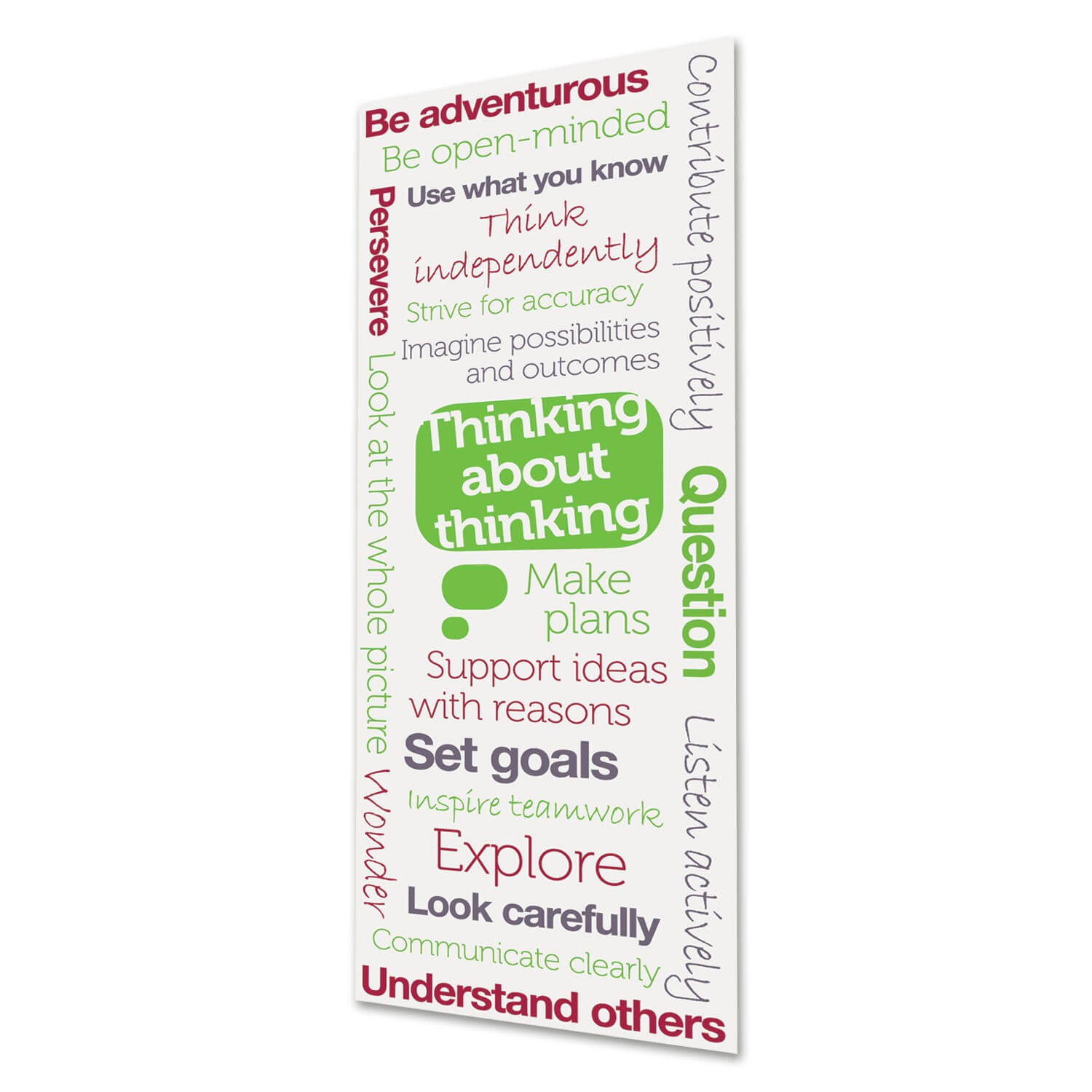 Think About Thinking Indoor Banner 720mm x 1440mm