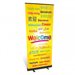 Welcome Roll up Banner Junior