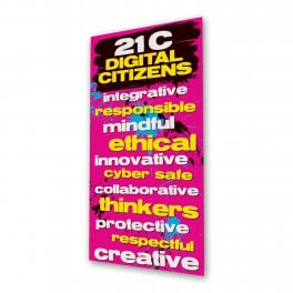 21C Digital Citizens Door Graphic