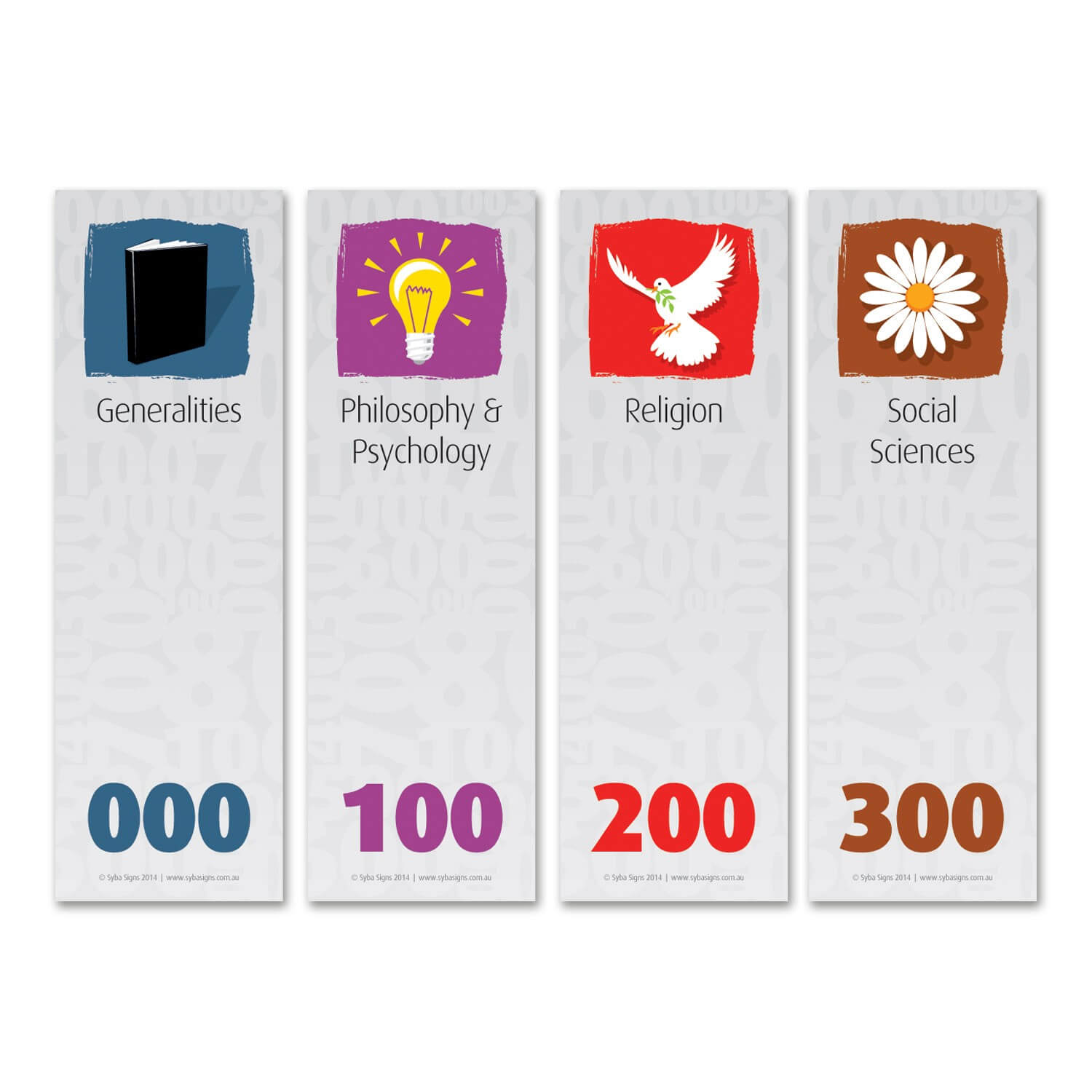 Where is it? Shelf Divider Signs 200mm x 80mm